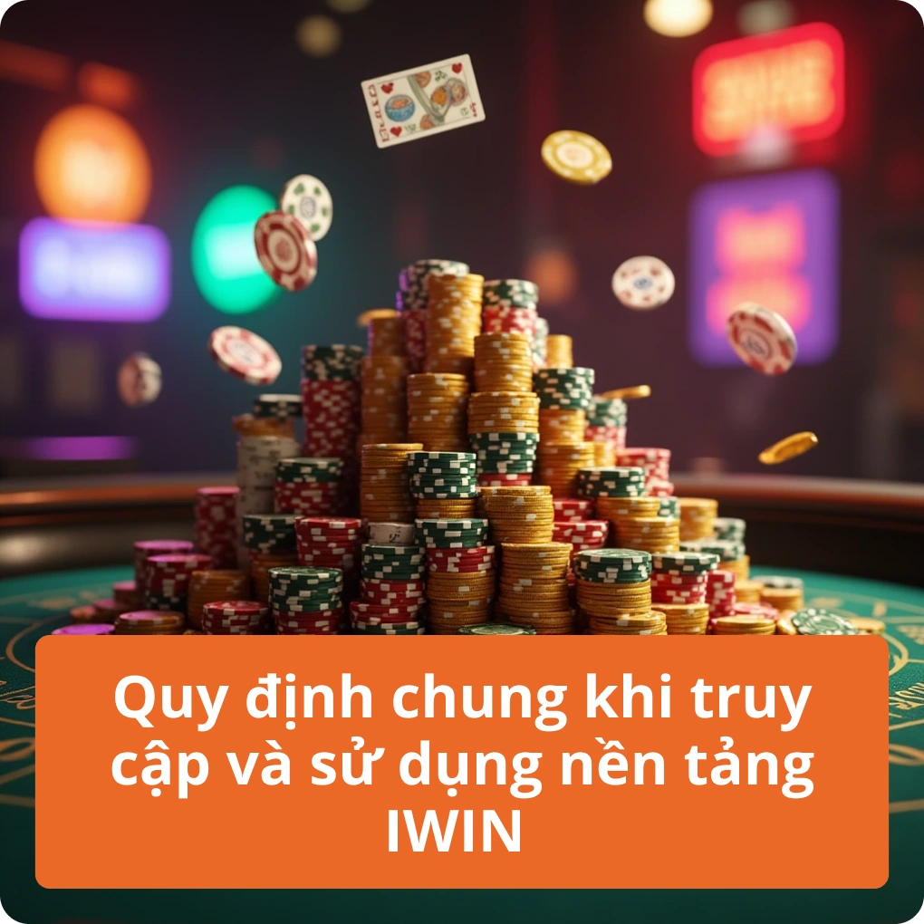 Quy định chung khi truy cập và sử dụng nền tảng IWIN